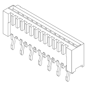 FPC / FFC Connectors IMSA-9610S-13A-TR