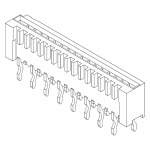 FPC / FFC Connectors IMSA-9610S-16A-TR