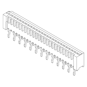 FPC / FFC Connectors IMSA-9610S-25A-TR