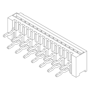 FPC / FFC Connectors IMSA-9610S-15B-TR