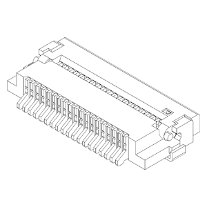 FPC/FFC用コネクタ IMSA-9637S-19Y800-