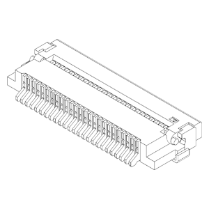 FPC / FFC Connectors IMSA-9637S-25Y800-